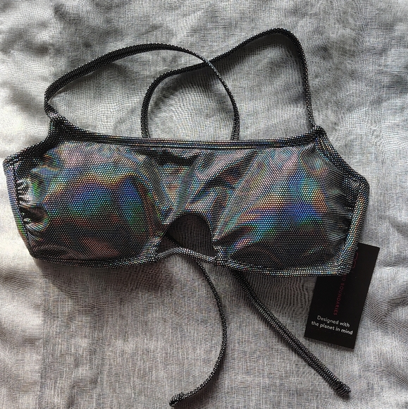 No Boundaries Other - No Boundaries Iridescent Bikini Top